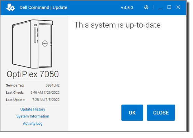 Run Dell Command Update Manually Itcornell